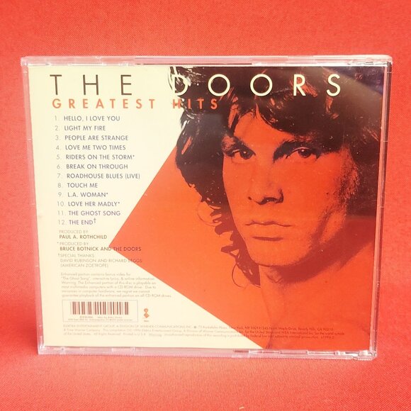The Doors Greatest Hits CD 1996 - Picture 2 of 8